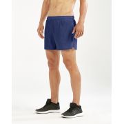 2XU - Pantaloni scurti de alergare pentru barbati XVENT Vapourise 5" - albastru navy