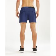 2XU - Pantaloni scurti de alergare pentru barbati XVENT Vapourise 5" - albastru navy