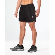 2XU - Pantaloni scurti de alergare pentru barbati XVENT Vapourise 5" - negru