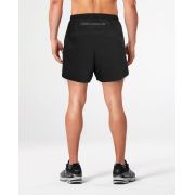2XU - Pantaloni scurti de alergare pentru barbati XVENT Vapourise 5" - negru