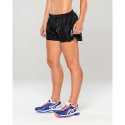2XU - Pantaloni scurti de alergare pentru femei  GHST 3" Shorts - negru auriu