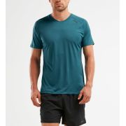 2XU - Tricou tehnic barbati GHST SS Tee - albastru Corsair