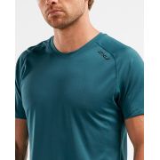 2XU - Tricou tehnic barbati GHST SS Tee - albastru Corsair