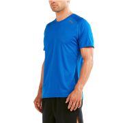2XU - Tricou tehnic barbati GHST SS Tee - albastru Lapis auriu