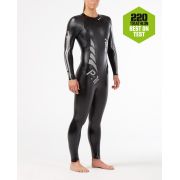 2XU - costum neopren P:1 Propel Wetsuit pentru femei - negru argintiu