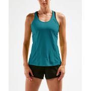 2XU - maiou alergare pentru femei GHST Singlet - verde teal