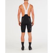 2XU - pantaloni scurti ciclism Bib shorts Compression Cycle SteelX bibs - negru alb