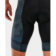 2XU - pantaloni scurti ciclism Elite Cycle Bib Shorts - negru camulfaj liniar albastru