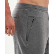 2XU - pantaloni sport lungi pentru barbati Transit Trackpant - gri deschis