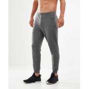 2XU - pantaloni sport lungi pentru barbati Transit Trackpant - gri deschis
