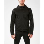 2XU HEAT Membrane Hooded Jacket - neagra - jacheta alergare