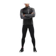 2XU geaca vreme rece barbati Wind Defence Membrane Jacket - gri inchis negru