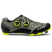 Northwave Ghost XCM 2 - pantofi pentru ciclism MTB - verde galben