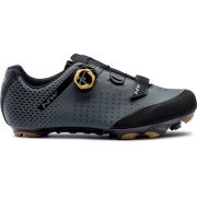 Northwave Origin Plus 2 - pantofi ciclism MTB XC - negru galben mustar