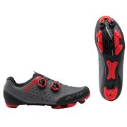 Northwave Rebel 2 - pantofi pentru ciclism MTB - gri-rosu