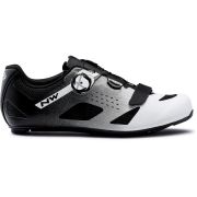 Northwave Storm Carbon - pantofi pentru ciclism sosea - negru-alb
