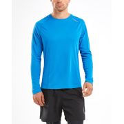 2XU - Bluza cu maneca lunga barbati XVENT Long Sleeve Top - albastru daphne