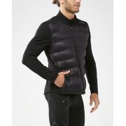2XU - Jacheta vreme rece pentru barbati XVENT Heat Half Puffer Jacket - negru