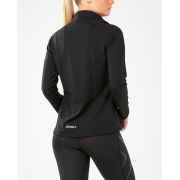 2XU - Jacheta vreme rece pentru femei XVENT Heat Half Puffer Jacket - negru