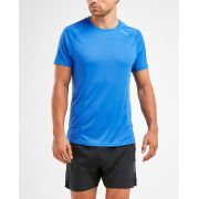 2XU - Tricou tehnic barbati XVENT SS Tee - albastru Daphne