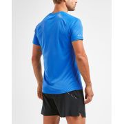 2XU - Tricou tehnic barbati XVENT SS Tee - albastru Daphne