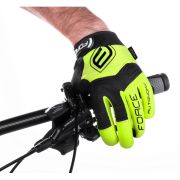 Force - Manusi ciclism Force Autonomy - negru verde fluo