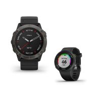 Garmin Fenix 6x Sapphire Carbon Grey DLC + Garmin Forerunner 45