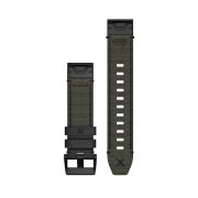 Garmin curea piele neagra originală Horween QuickFit 22
