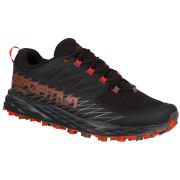 La Sportiva - Lycan GTX pantofi alergare montana pentru barbati - negru rosu Poppy