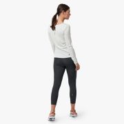 On Performance-T - bluza tehnica cu maneca lunga pentru femei - alb Ice