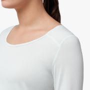 On Performance-T - bluza tehnica cu maneca lunga pentru femei - alb Ice