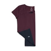 On Performance-T - tricou sport tehnic pentru femei - mov negru