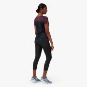 On Performance-T - tricou sport tehnic pentru femei - mov negru