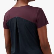 On Performance-T - tricou sport tehnic pentru femei - mov negru