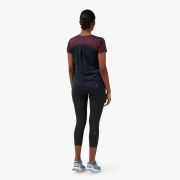 On Performance-T - tricou sport tehnic pentru femei - mov negru
