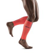 CEP - Compresie gamba barbati Calf Sleeves 3.0 - portocaliu coral gri inchis