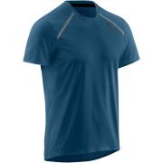 CEP Tricou alergare barbati cu maneci scurte - albastru