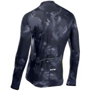 Northwave bluza pentru ciclism cu maneca lunga - Blade 3 - negru camuflaj galben fluo
