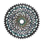 SRAM - bloc caseta pinioane - XX1 XG-1299 Eagle XD - 12 viteze - 10-50T - negru-rainbow