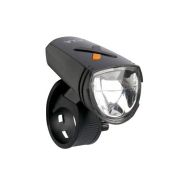 AXA - Lumina bicicleta fata (far fata) Greenline, 15 lux USB, 1 led - negru