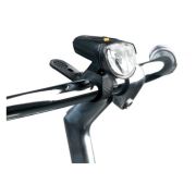 AXA - Lumina bicicleta fata (far fata) Greenline, 15 lux USB, 1 led - negru