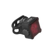 AXA - Set lumini pentru bicicleta (Far + stop) Niteline 44-R/USB, 1 led - negru