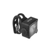 AXA - Set lumini pentru bicicleta (Far + stop) Niteline 44-R/USB, 1 led - negru