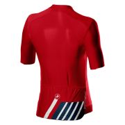 Castelli - tricou pentru ciclism cu maneca scurta Hors - rosu