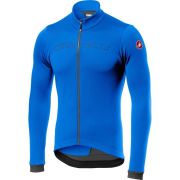 Castelli Bluza ciclism maneca lunga Fondo FZ - albastru antracit