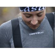 Castelli Bluza corp cu maneca lunga femei Flanders Warm LS - gri