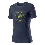Castelli Tricou ciclism casual cu maneca scurta Armando - albastru dark blue