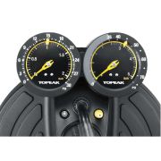 Topeak pompa podea JoeBlow Dualie pentru mtb &amp; fatbike - negru