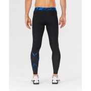 2XU - Colanti compresie pentru barbati Accelerate Compression Tight - negru-albastru