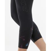 2XU - Colanti de compresie 7/8 pentru femei (cu buzunar) Accelerate Comp 7/8 Tights with Storage - negru